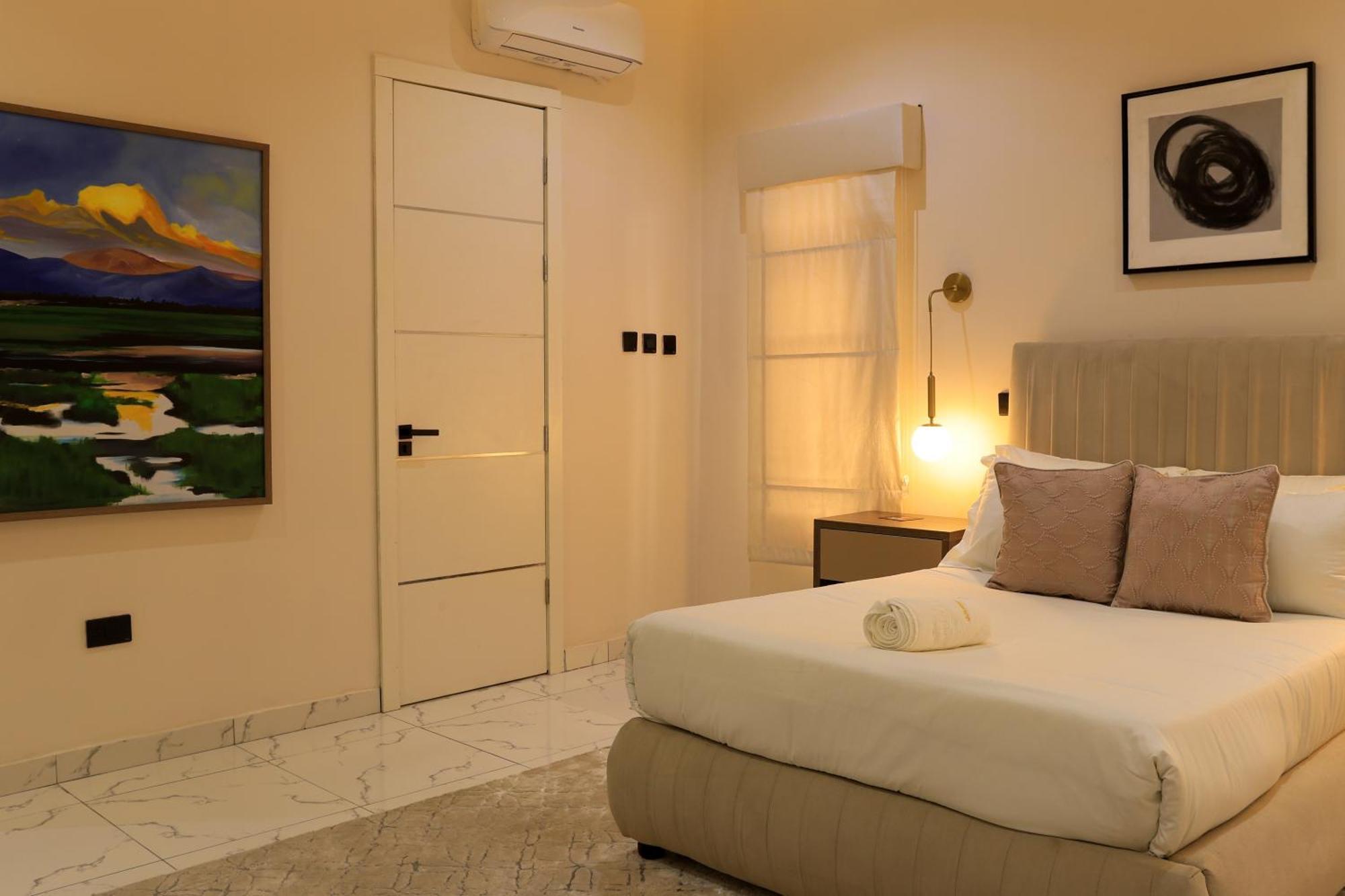 George Residence Ikoyi Lagos Værelse billede