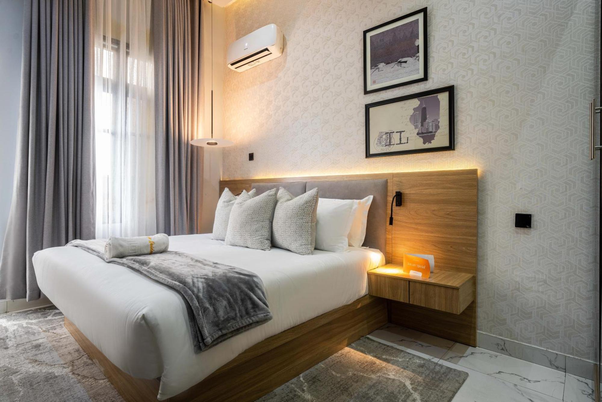George Residence Ikoyi Lagos Værelse billede