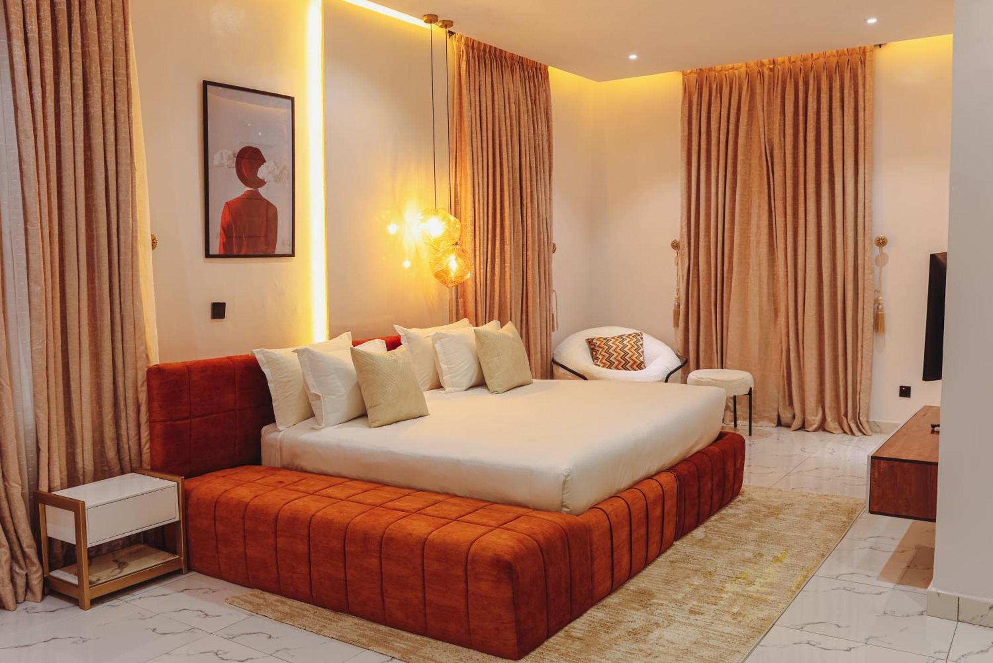 George Residence Ikoyi Lagos Værelse billede