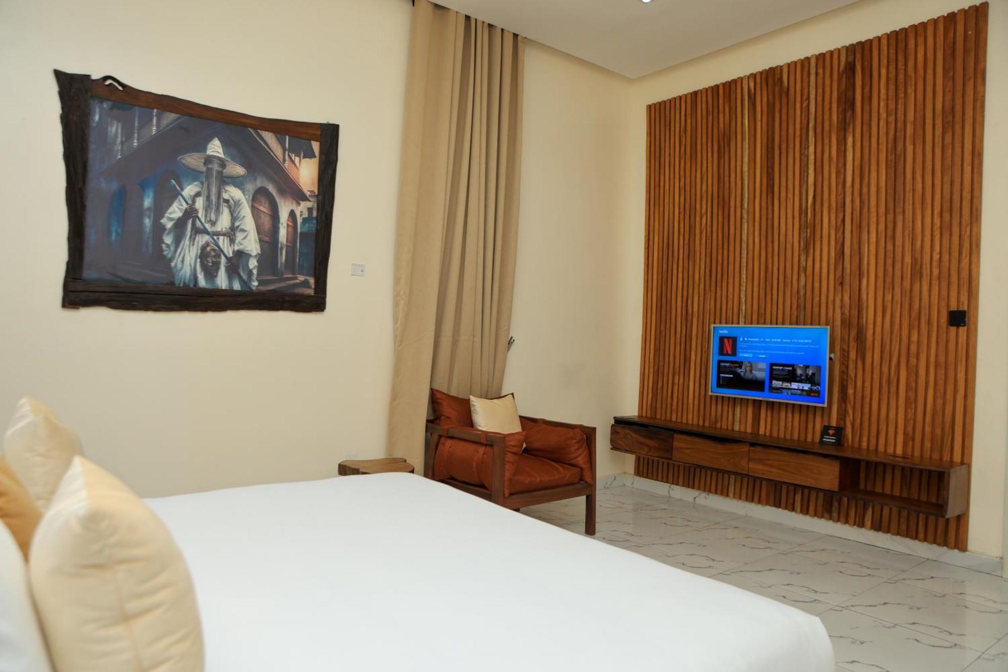 George Residence Ikoyi Lagos Værelse billede