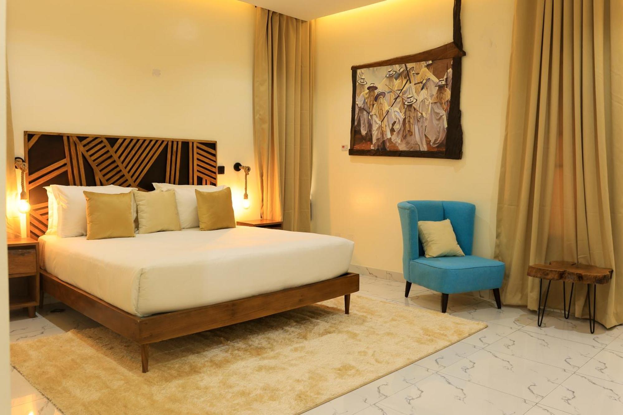 George Residence Ikoyi Lagos Værelse billede