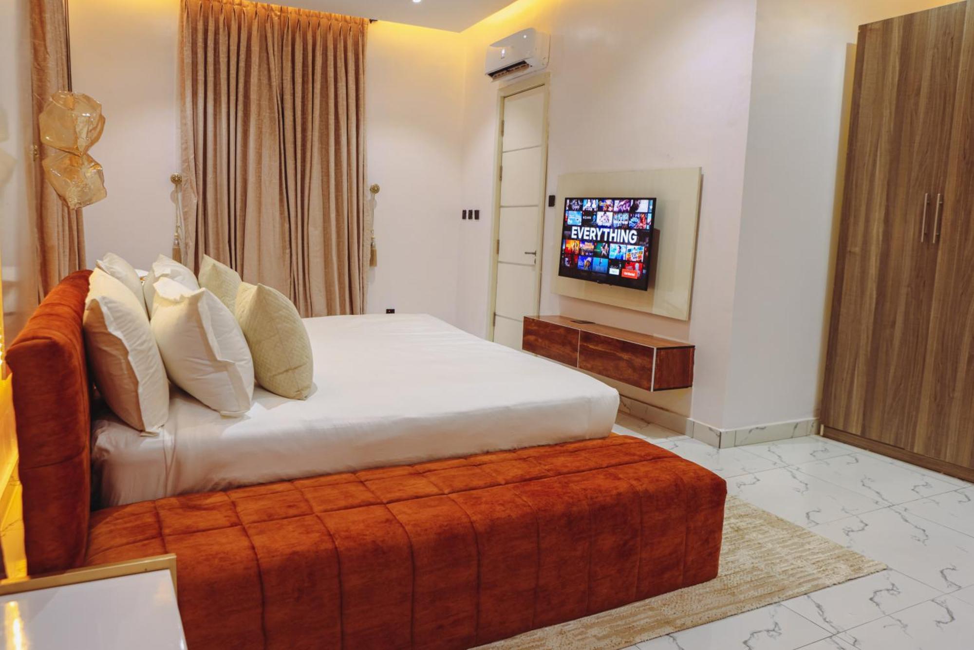 George Residence Ikoyi Lagos Værelse billede