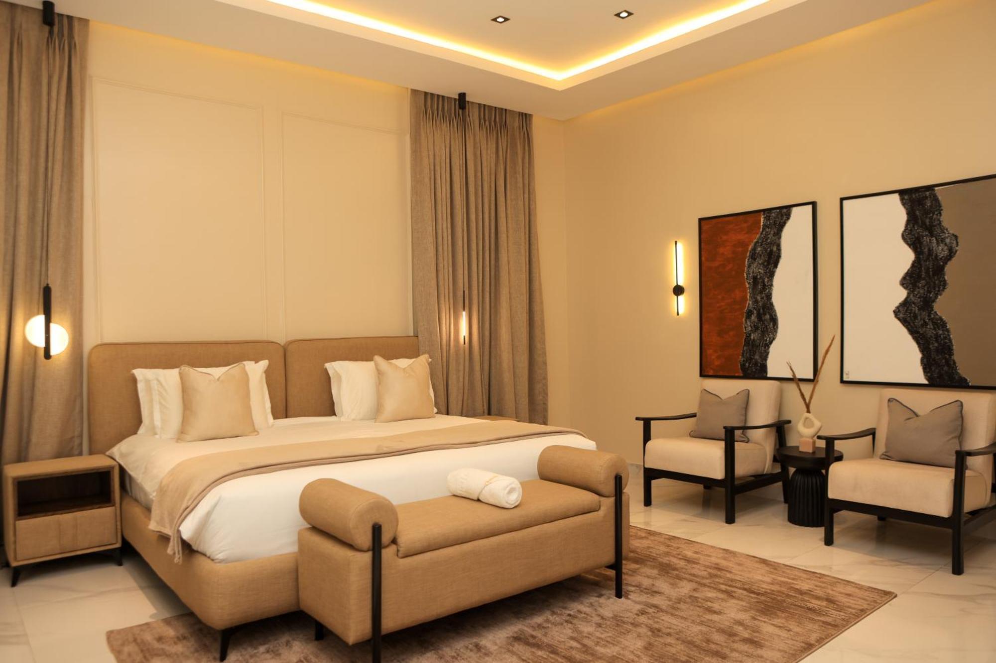 George Residence Ikoyi Lagos Værelse billede