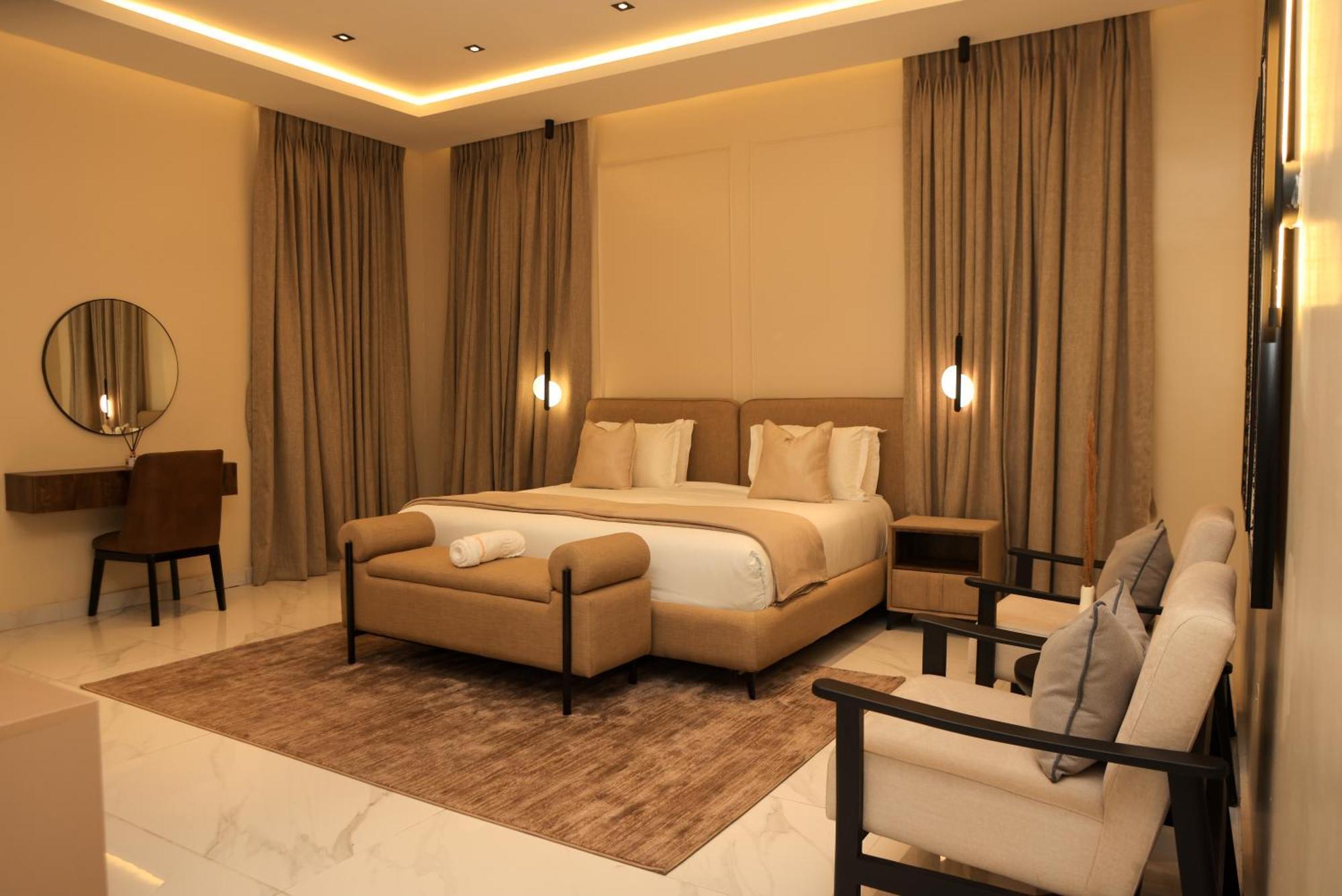 George Residence Ikoyi Lagos Værelse billede